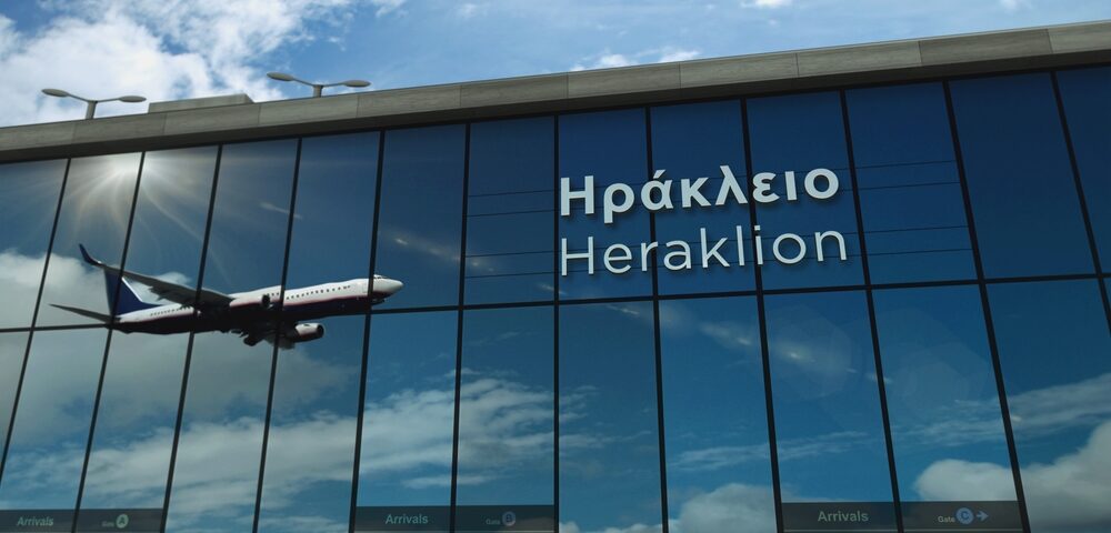 Flugzeug Heraklion