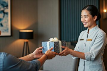Hotelpersonal Geschenk